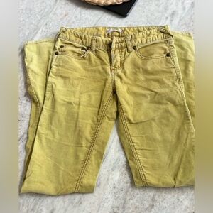 Free people corduroys size 27